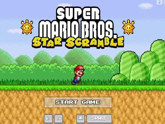 play the game super mario bros star scramble free online